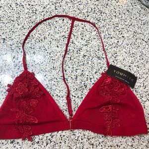 Red Bralette